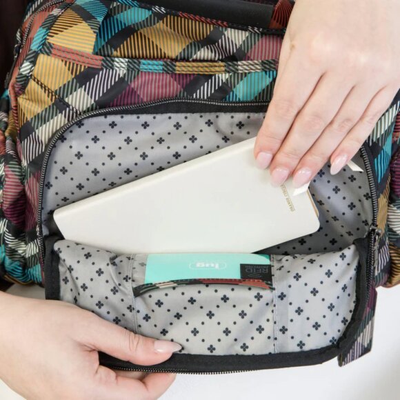 NWT Lug Rumble Quilted Satchel Bag with Crossbody Strap - Picture 7 of 15